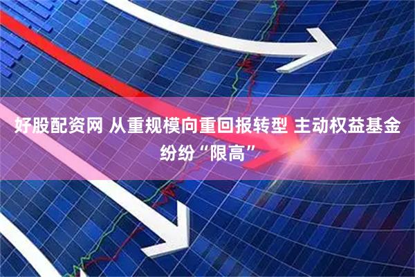 好股配资网 从重规模向重回报转型 主动权益基金纷纷“限高”